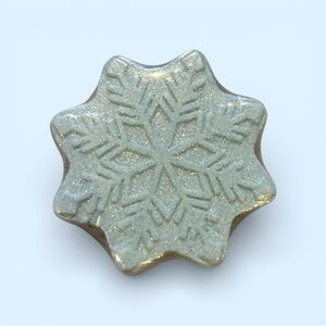Snowflake Bath Accessory - bath bomb, vanilla scent